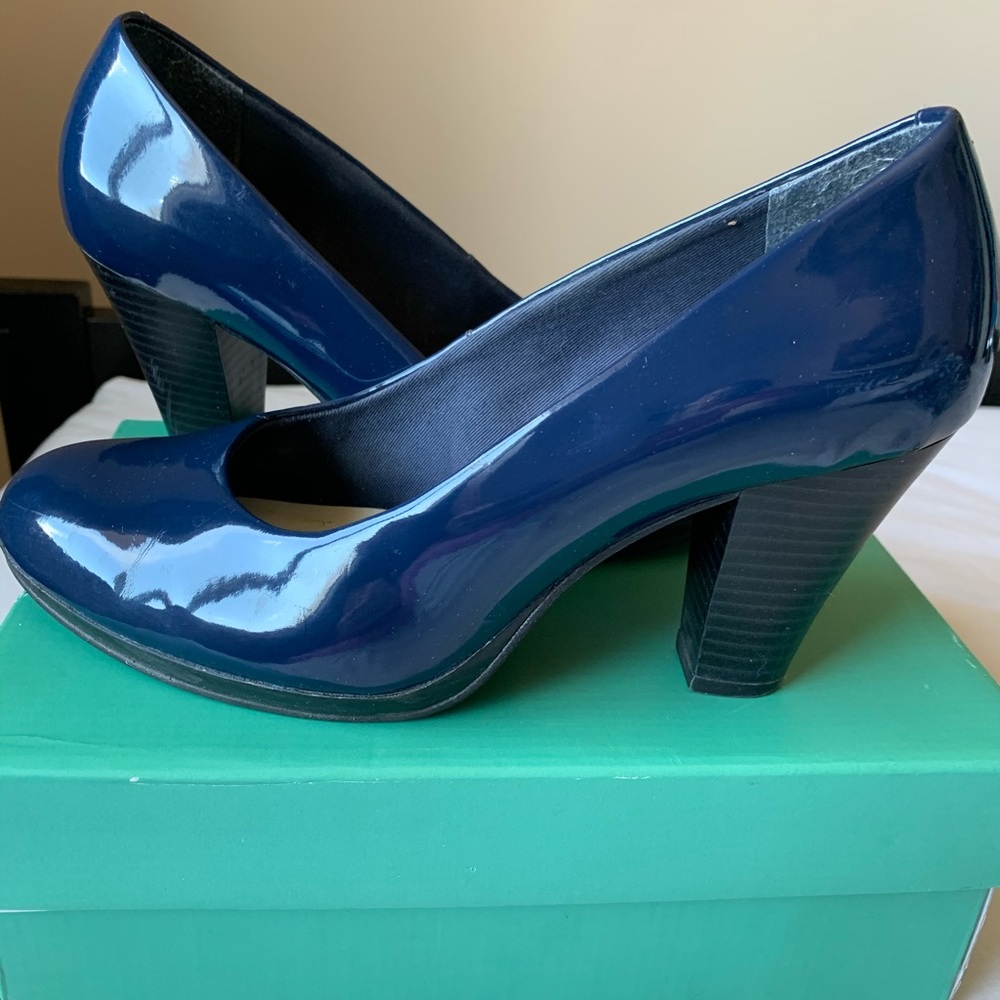Clarks Navy Shoes- 10% off